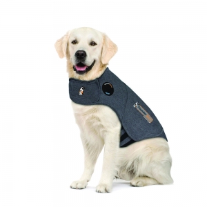 ThunderShirt DOG CALMING WRAP Heather Grey - Xlarge (Chest 76-94cm) - Click for more info
